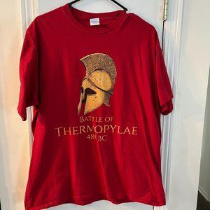 Battle of Thermopylae tee